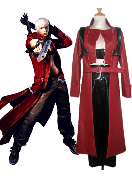 Devil May Cry3 Dante Fighting Uniform Cosplay Costume